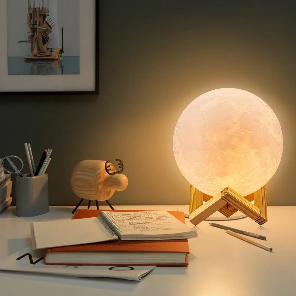 Moon Lamp 3d Led Lampa u Obliku Meseca sa Daljinskim