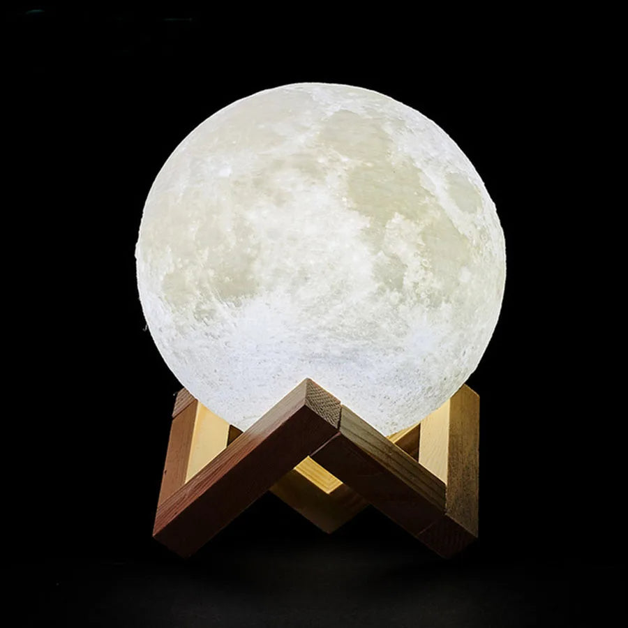 Moon Lamp 3d Led Lampa u Obliku Meseca sa Daljinskim