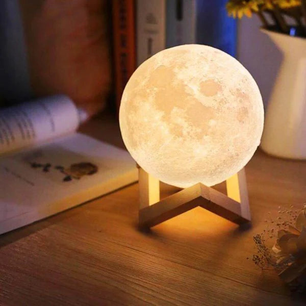 Moon Lamp 3d Led Lampa u Obliku Meseca sa Daljinskim